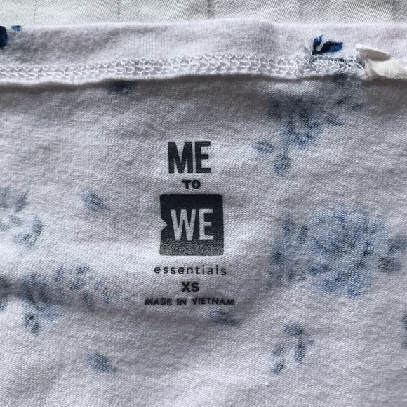 pacsun floral off the shoulder shirt - Picture 2 of 2